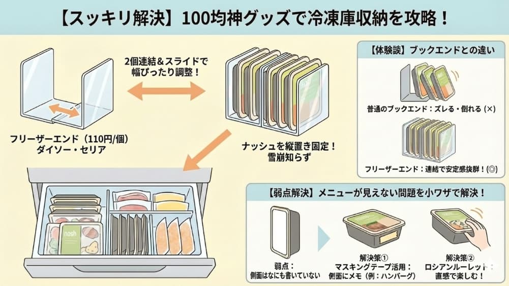 【スッキリ解決】100均の神収納グッズ