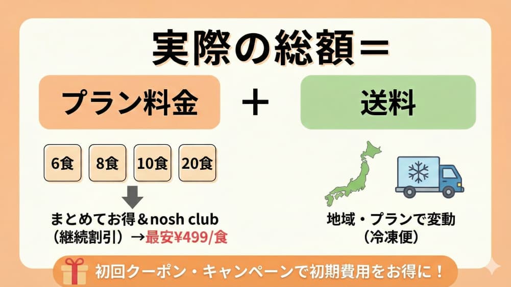 ナッシュの料金プランと「実際の総額」を徹底解説